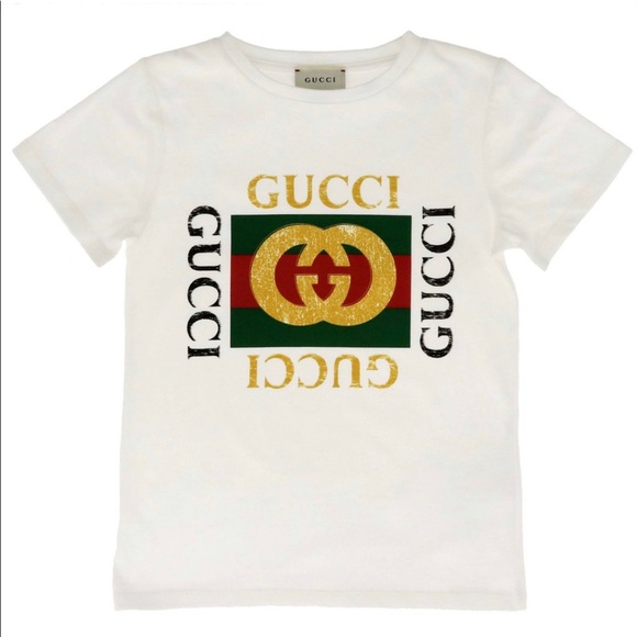 Gucci Other - Gucci Kids Printed Logo - White (Size 6 Kids)